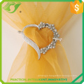 wholesale plastic heart with diamond curtain Tieback Buckles for window shade